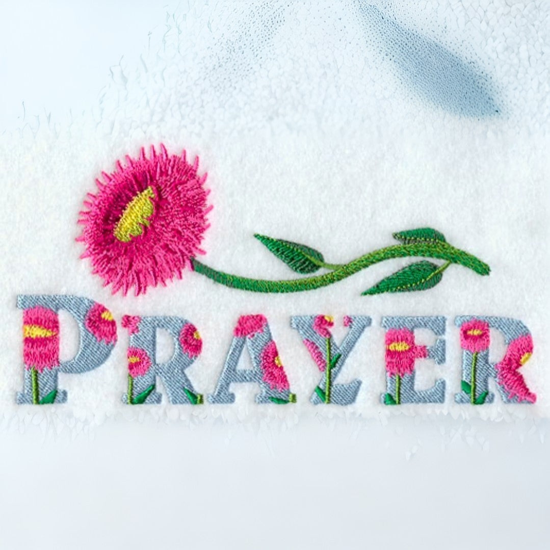 Peace Grace Prayer Precious Garden Bright Jesus Savior Faith Beauty _ Machine Embroidery Design