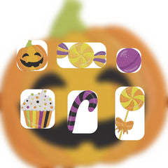 Halloween Candy _ Machine Embroidery Design