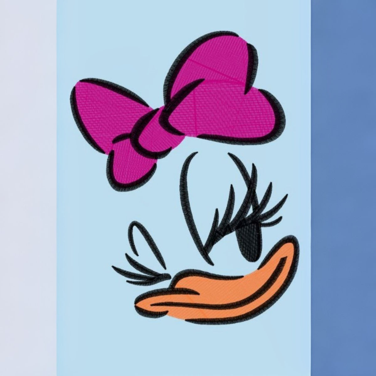 Daisy Duck _ Machine Embroidery Design