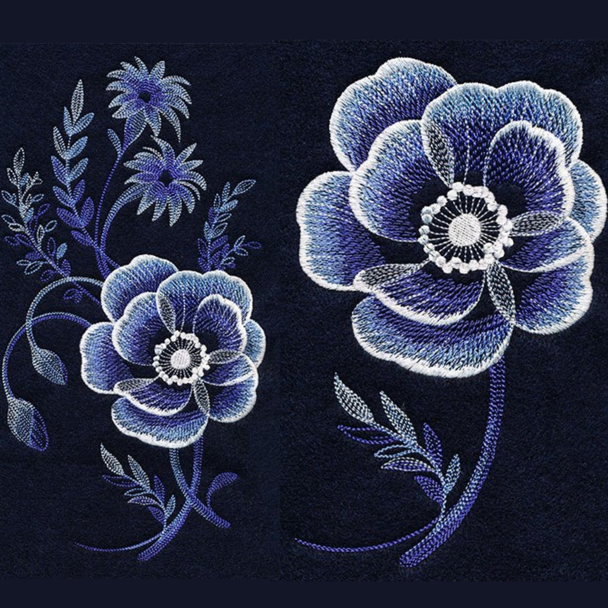 Flowers _ Machine Embroidery Design