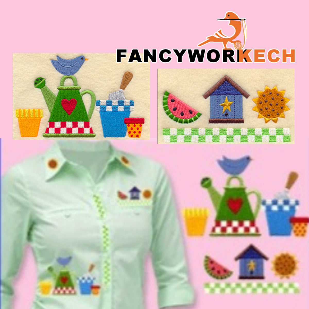 Machine Embroidery Design _ FancyWorKech