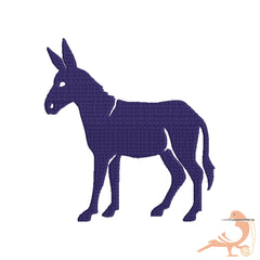 donkey _ Machine Embroidery Design