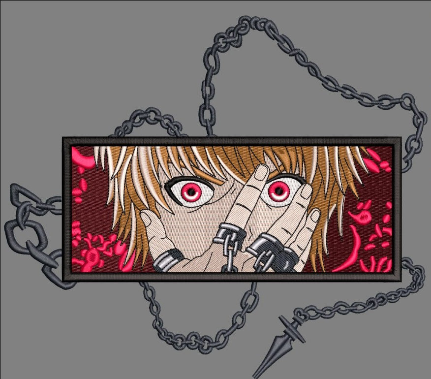 Kurapika HxH _ Machine Embroidery Design