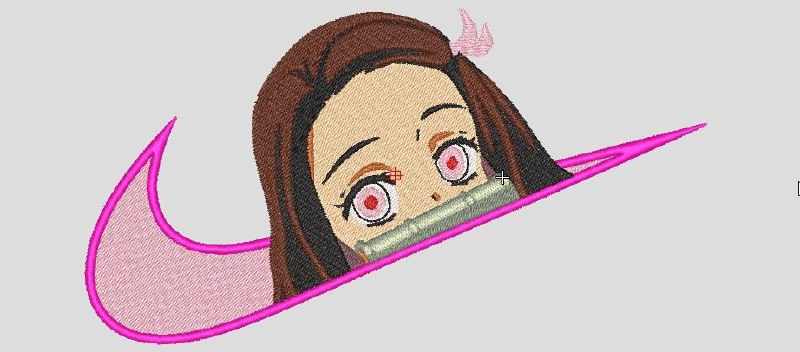 Nezuko _ Machine Embroidery Design