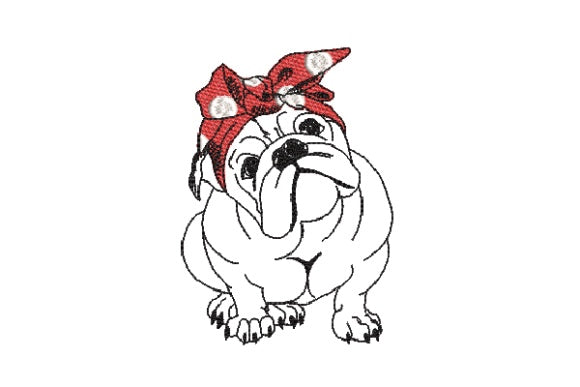 Dog _ Machine Embroidery Design