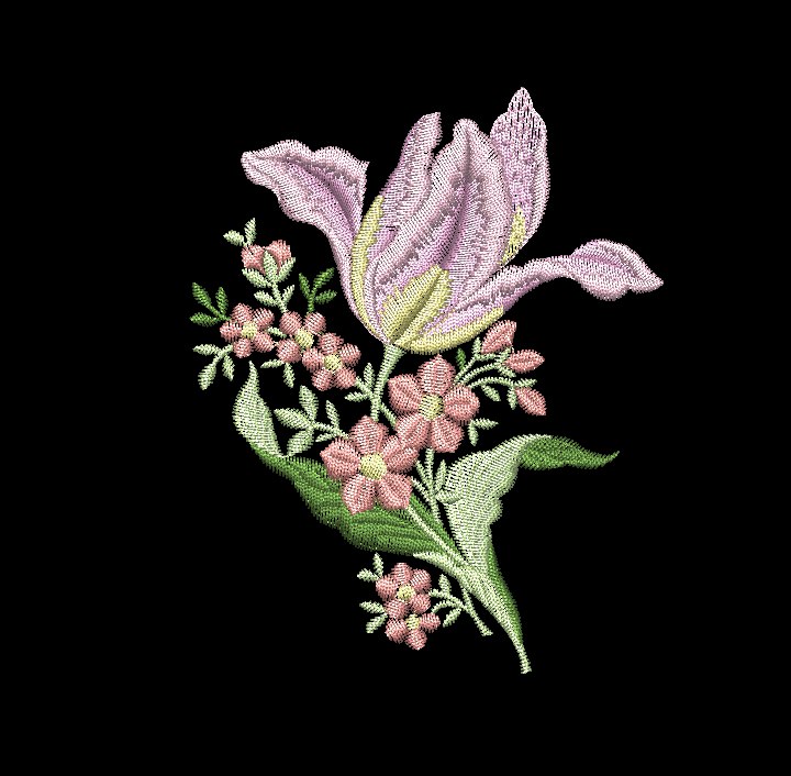 Flowers _ Machine Embroidery Design