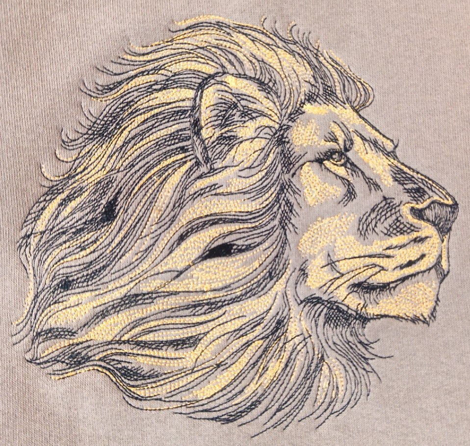 Lion _ Machine Embroidery Design