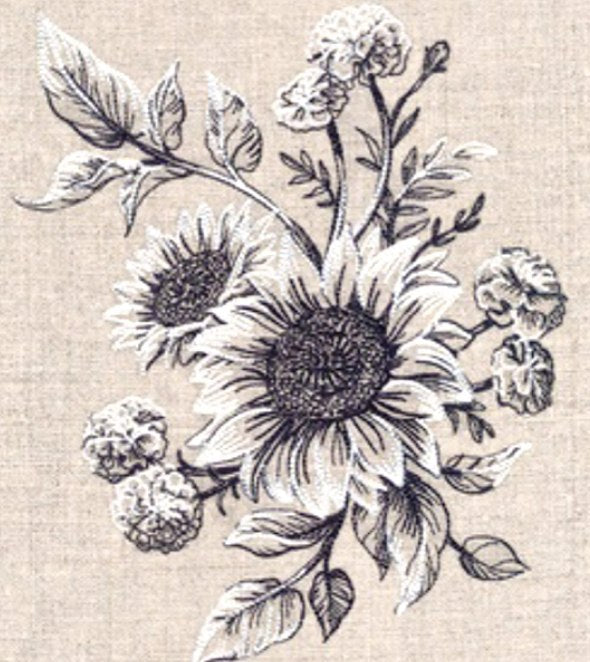 Flowers _ Machine Embroidery Design