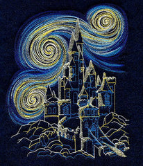 Castle _ Machine Embroidery Design