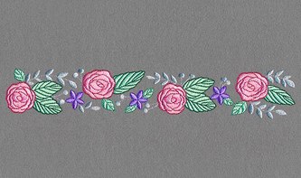 Flowers _ Machine Embroidery Design