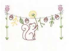 Squirrel _ Machine Embroidery Design