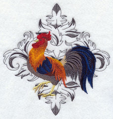 Rooster _ Machine Embroidery Design