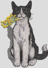 Cat _ Machine Embroidery Design