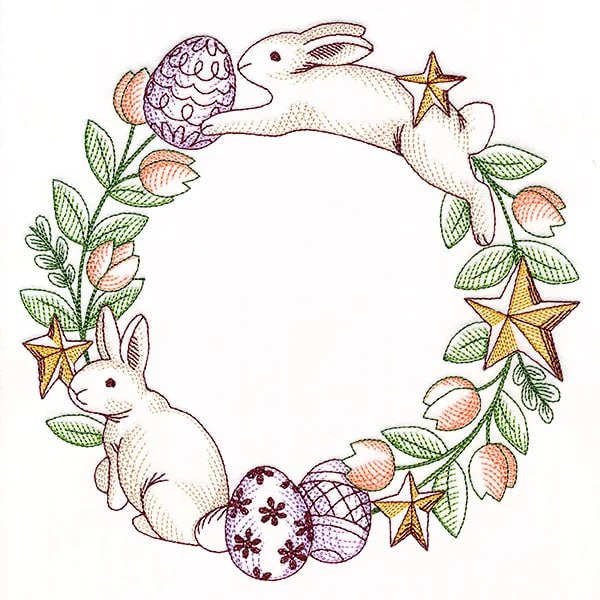 Easter _ Machine Embroidery Design / FancyWorKech