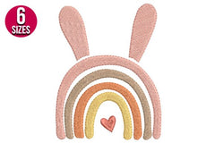 Easter Rainbow 6 Sizes _ Machine Embroidery Design / FancyWorKech