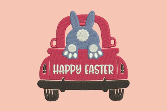 Happy Easter _ Machine Embroidery Design