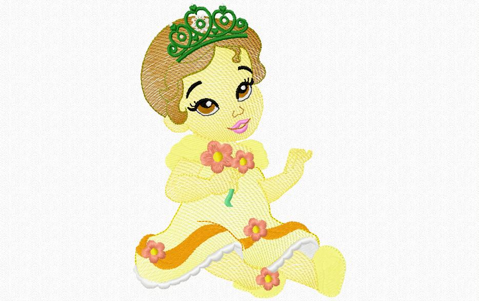 19 Princesses _ Machine Embroidery Design