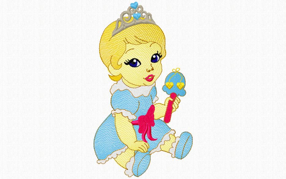 19 Princesses _ Machine Embroidery Design