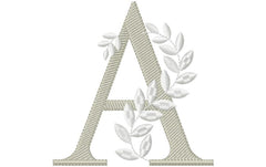 Alphabet 26 letters: A, B, C, D, E, F, G, H, I, J, K, L, M, N, O, P, Q, R, S, T, U, V, W, X, Y, Z. Machine Embroidery Design