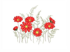 Flowers _ Machine Embroidery Design