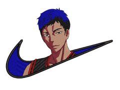 Daiki Aomine Kuroko's basket _ Machine Embroidery Design