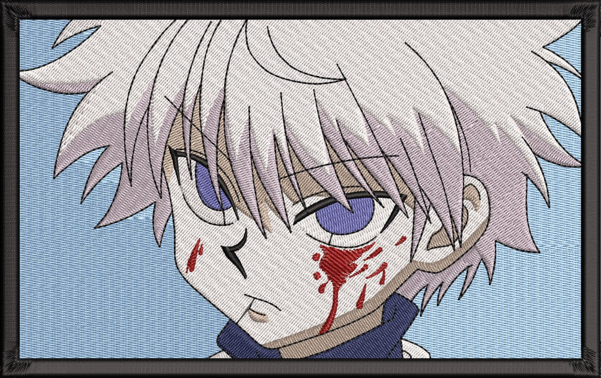 Killua Zoldyck HxH _ Machine Embroidery Design