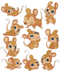 Baby Mouse _ Machine Embroidery Design