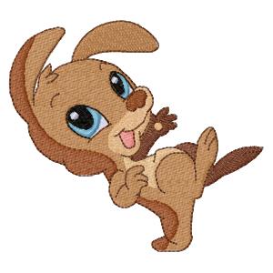 Baby kangaroo _ Machine Embroidery Design