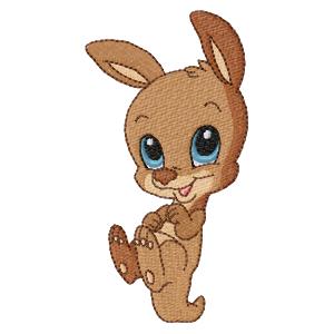 Baby kangaroo _ Machine Embroidery Design