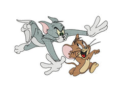 Tom & Jerry _ Machine Embroidery Design