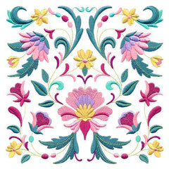 Flowers Machine Embroidery Design