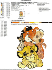 timao bumba simba _ Machine Embroidery Design