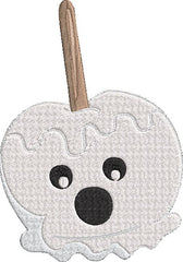 Halloween Candy Apple _ Machine Embroidery Design