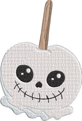 Halloween Candy Apple _ Machine Embroidery Design