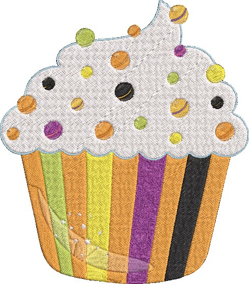 Halloween Candy _ Machine Embroidery Design