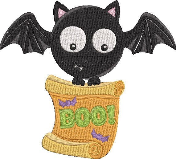 Halloween _ Machine Embroidery Design