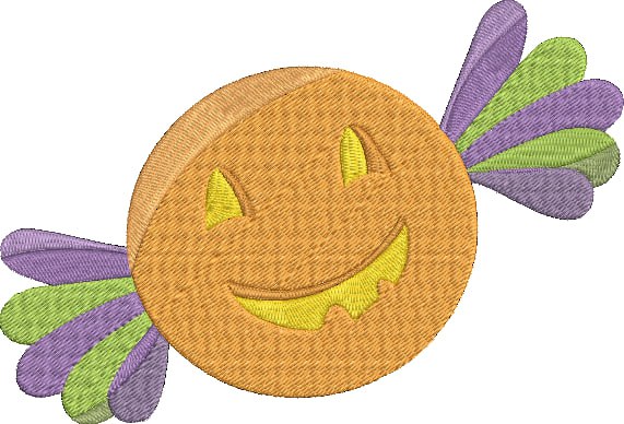 Halloween _ Machine Embroidery Design