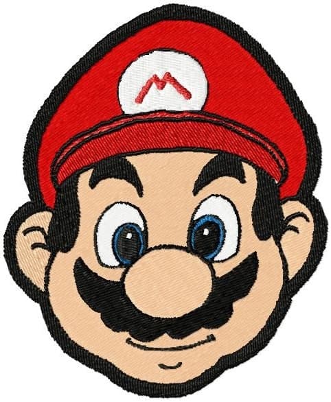 Free Mario _ Machine Embroidery Design