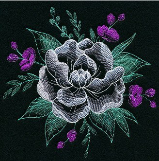 Flower _ Machine Embroidery Design