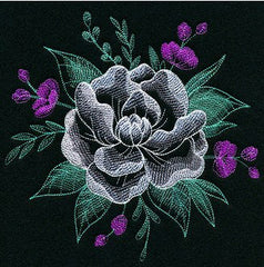 Flower _ Machine Embroidery Design