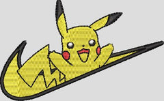 Pikachu Pokémon _ Machine Embroidery Design