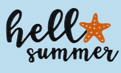 Hello summer _ Machine Embroidery Design