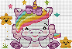 Unicorn _ Machine Embroidery Design