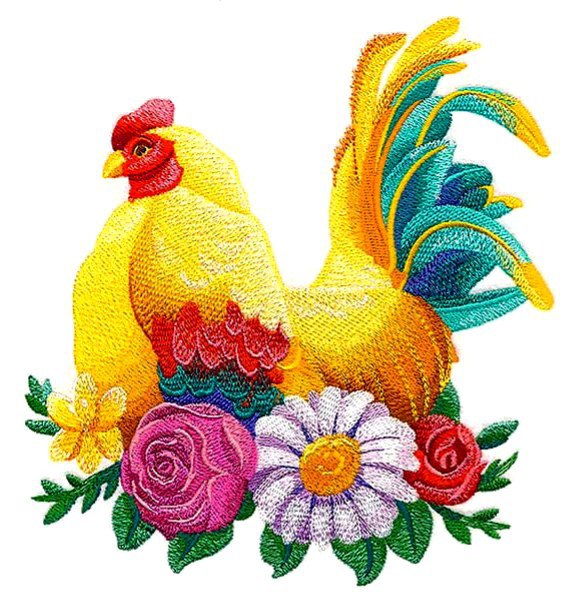 Chicken _ Machine Embroidery Design