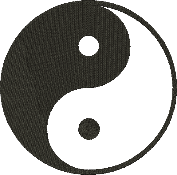 Yin Yang _ Machine Embroidery Design