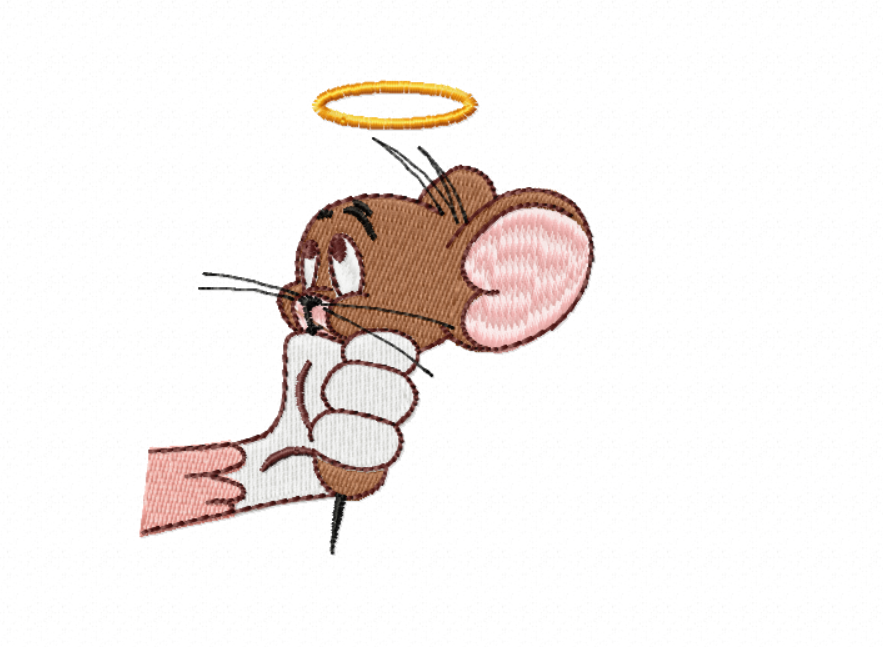 Tom & Jerry _ Machine Embroidery Design