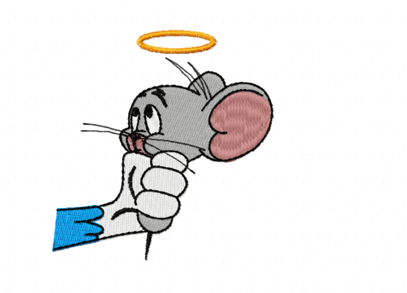 Tom & Jerry _ Machine Embroidery Design