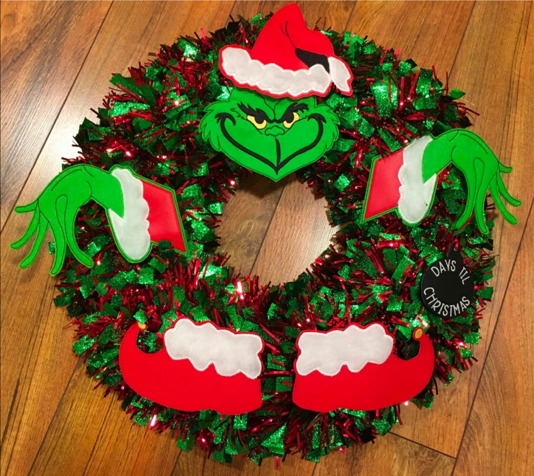 Grinch _ Machine Embroidery Design