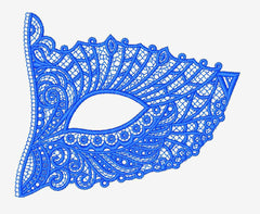 The Royal Mask _ Machine Embroidery Design