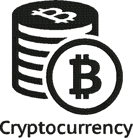 Cryptocurrency _ Machine Embroidery Design